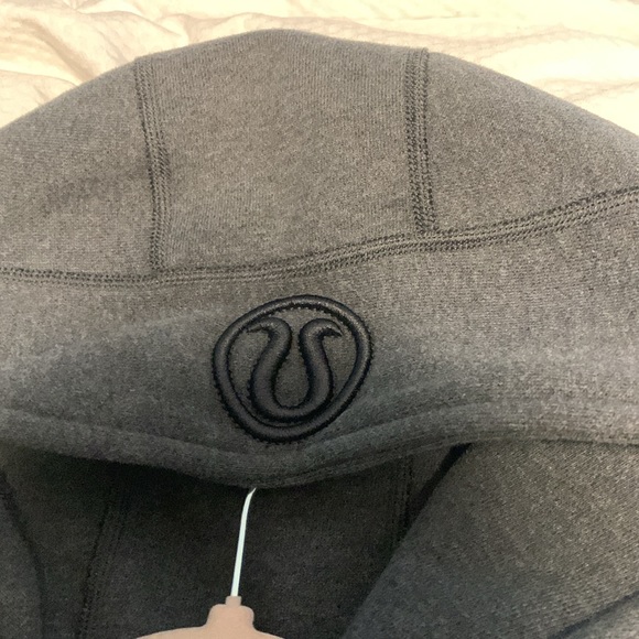 Vintage post remix hoodie Sz 4 dark heathered grey - Picture 2 of 6